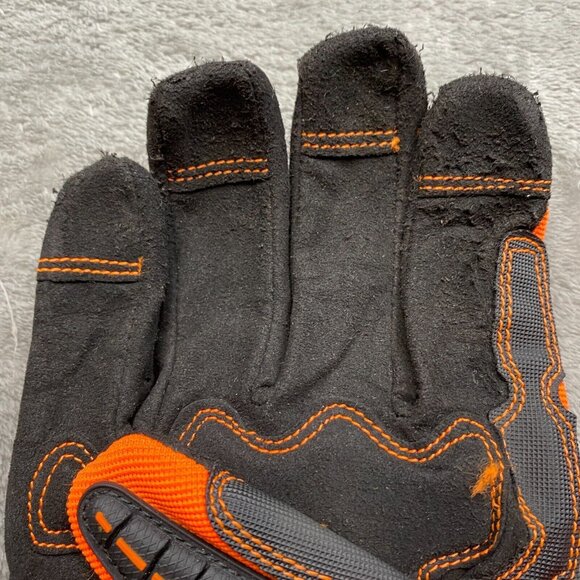 Watson Gloves Convict #1010 Men's XL Orange Black High Performance Work Gloves - Picture 7 of 13